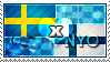 APH: Sweden x Nyo!Finland Stamp