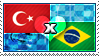 APH: Turkey x Brazil Stamp
