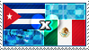 APH: Cuba x Mexico Stamp by ChokorettoMilku