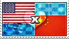 APH: USA x China Stamp