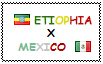 .: Ethiopia x Mexico Stamp by ChokorettoMilku