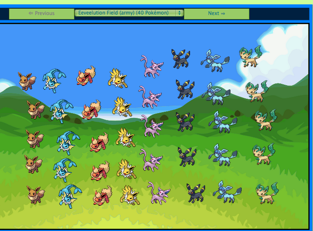 Pokemon Fire Red Eevee Army pt2 by Crossing-Dreamer on DeviantArt