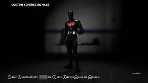 Batman Beyond WWE 2K18 CAW by wallbie