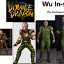 WWE 2K22 Comparison Wu In-sik CAW (Double Dragon)