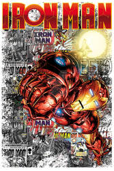 Iron Man Design T-shirt 2