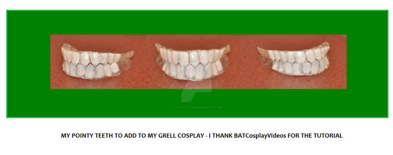 Pointy Teeth - Grell cosplay