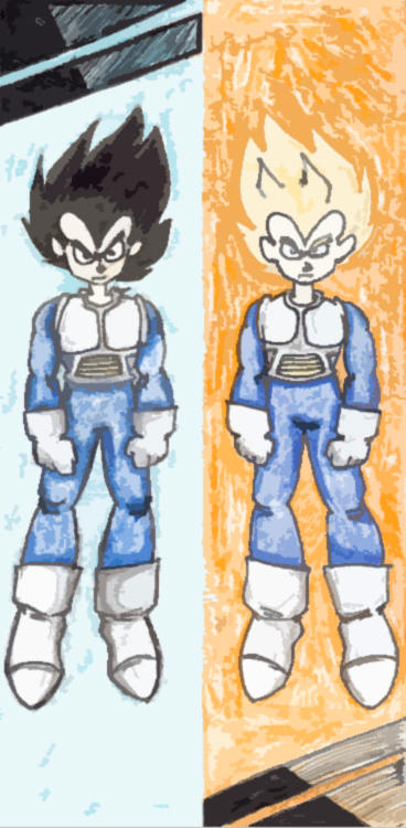 Vegeta Bookmark By Cactopus On DeviantArt