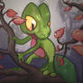 Treecko Up A Tree