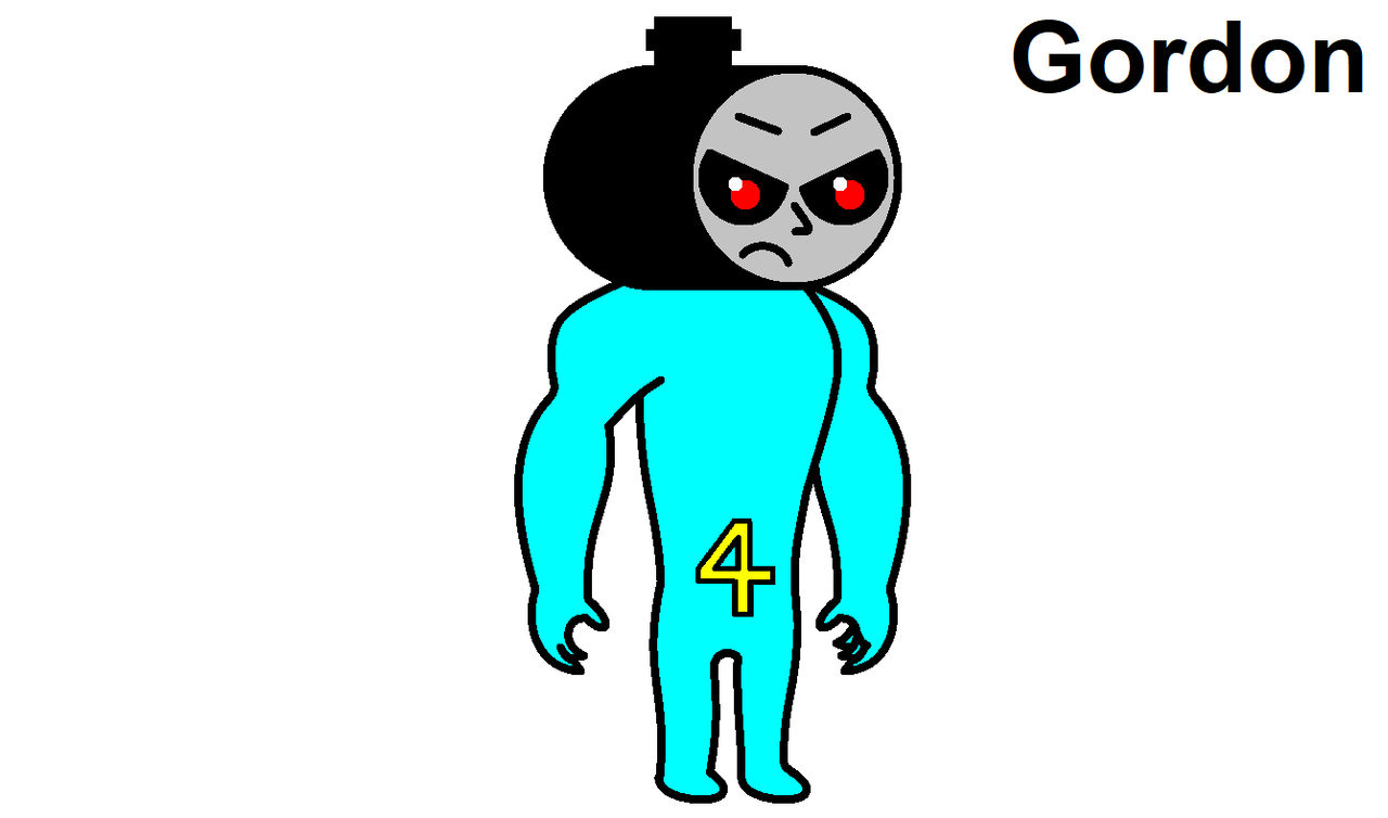 Thomas The Slender Engine: Gordon (Phase 2) by dmtomashevitch on DeviantArt