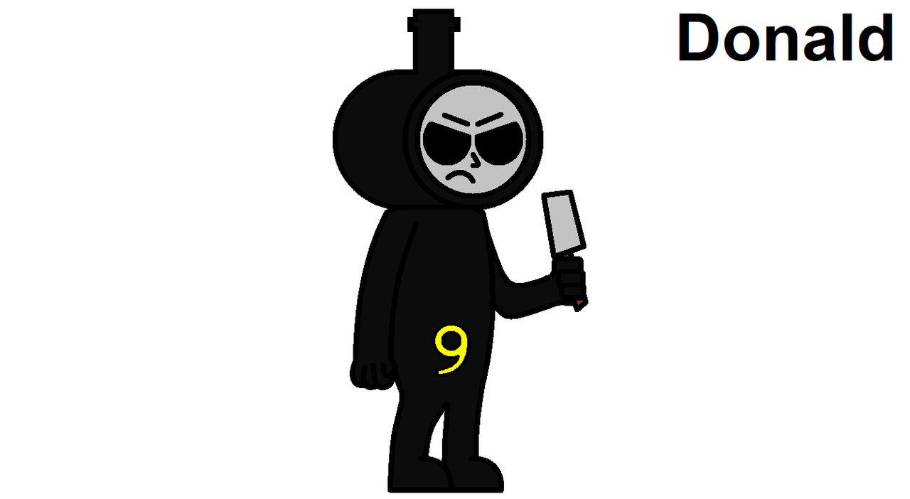 Thomas The Slender Engine: Donald by dmtomashevitch on DeviantArt
