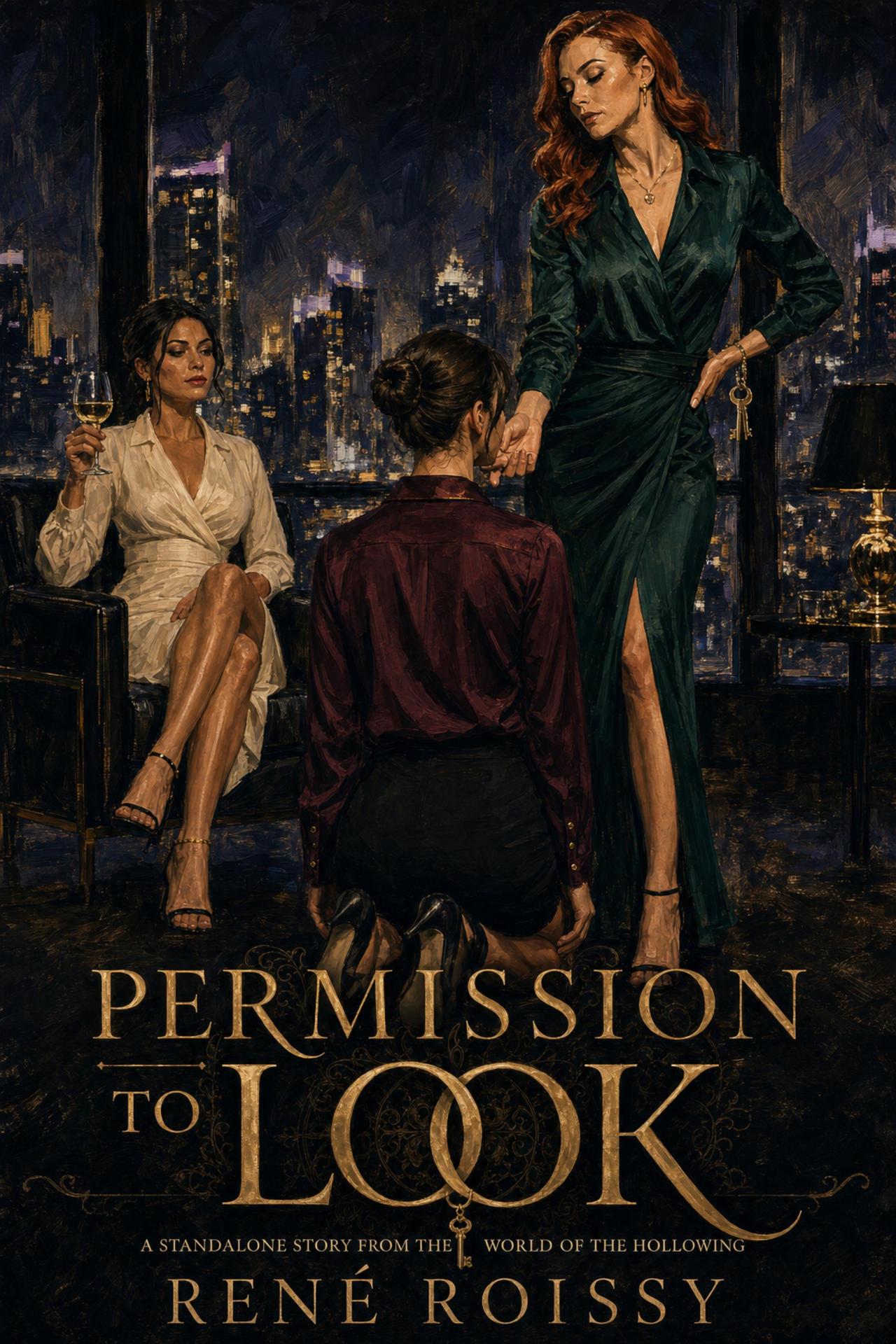 Permission to Look — illustrated cover by Rene Roissy