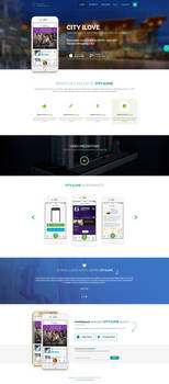 Mall App landing page