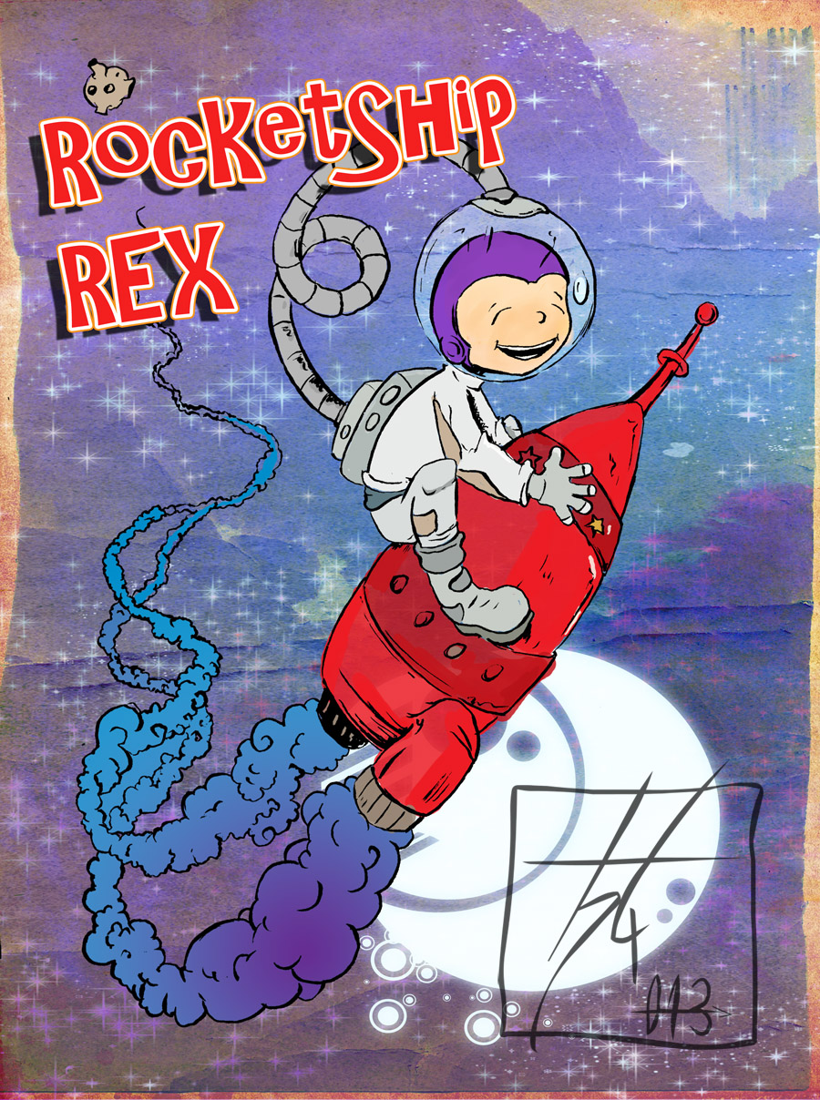 RocketShip Rex - Children's book