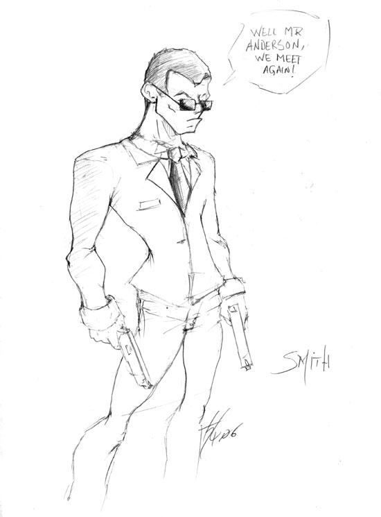 Agent Smith Coloring Agent Smith by htx on DeviantArt