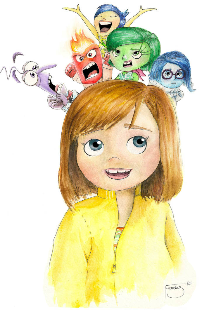 Riley and Her Emotions by EverFawkes on DeviantArt