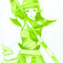 BSR48 Tribute: Green Colored Pencil Matsu