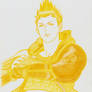 BSR48 Tribute: Yellow Colored Pencil Ieyasu