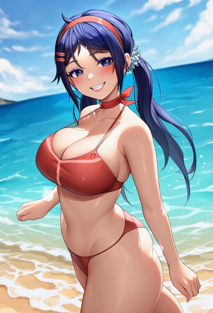 Mita R&b Mita on the beach by klirtnin on DeviantArt