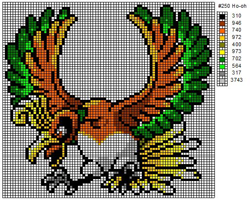 250 Ho-Oh (Pokemon) by chachaXevaXjeffrey on DeviantArt