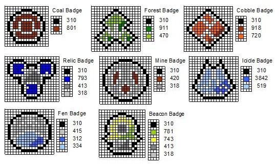 Sinnoh Gym Badges