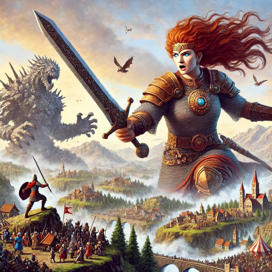 Giantess Warrior Motivates Her Army For War By 111TheCrown111 On DeviantArt giantess-warrior-motivates-her-army-for-war-by-111thecrown111-on-deviantart