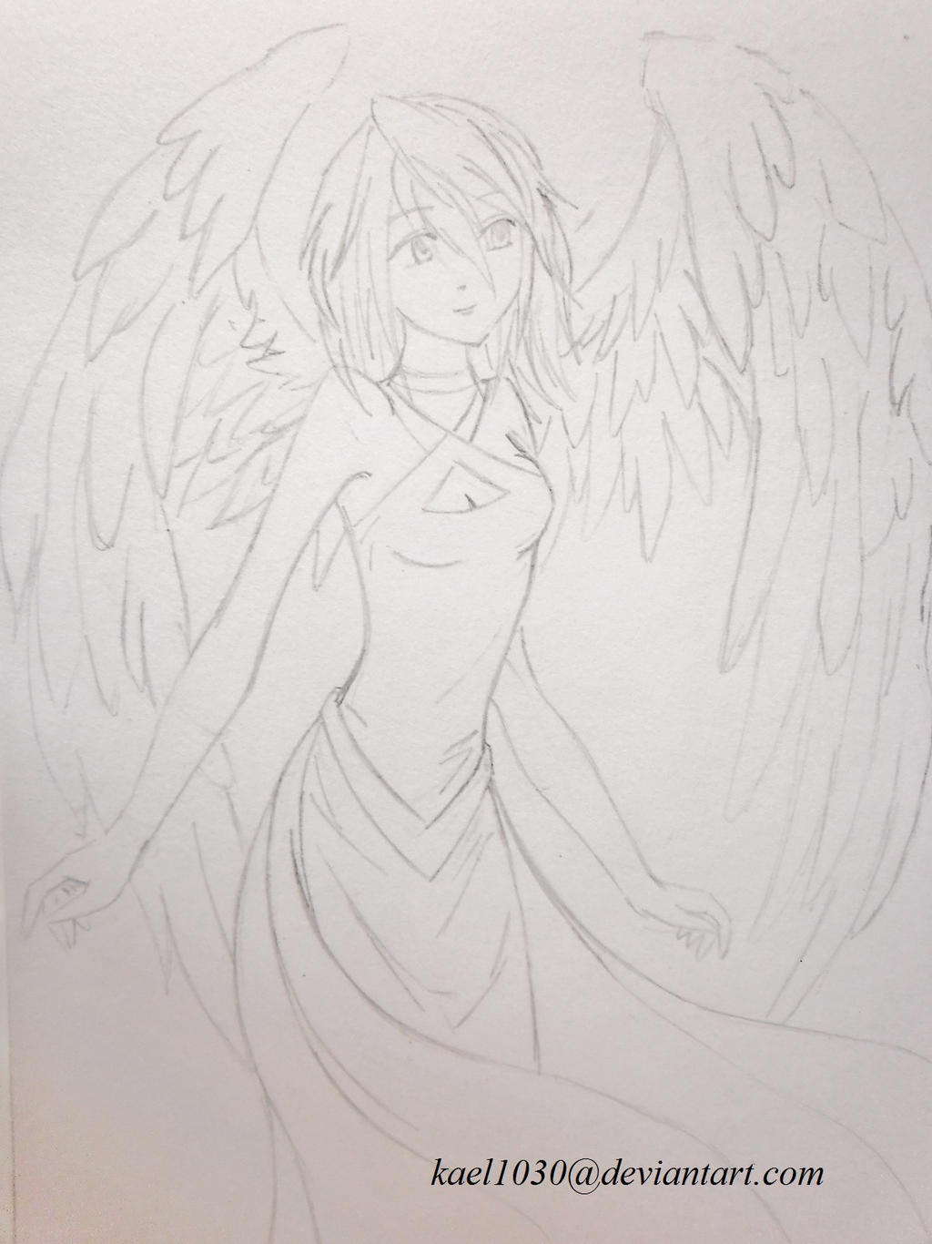 Angel sketch two