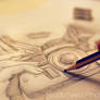 Drawing Photo Camera