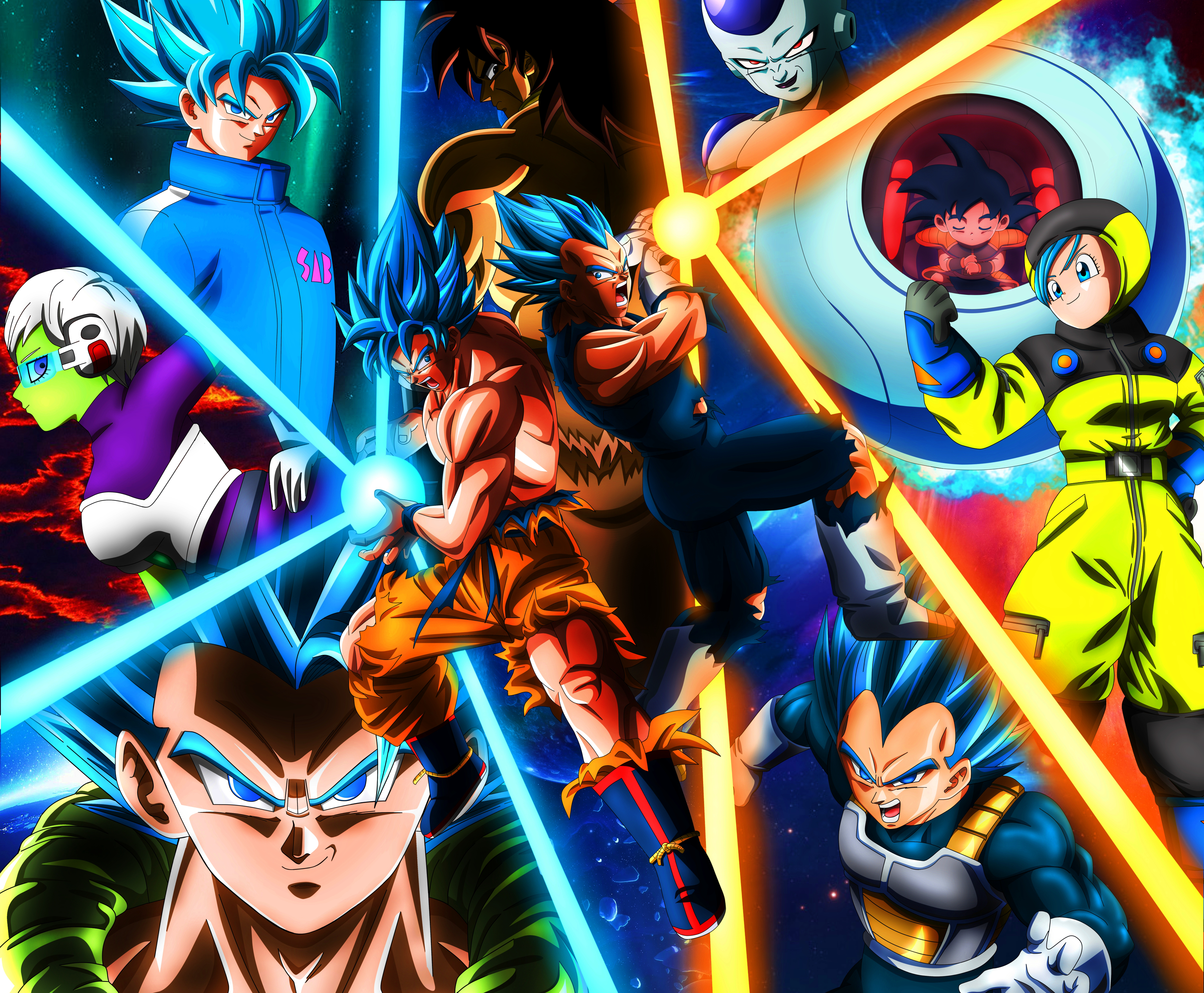 Dragon Ball Super Wallpaper [4k] by ThePi7on on DeviantArt