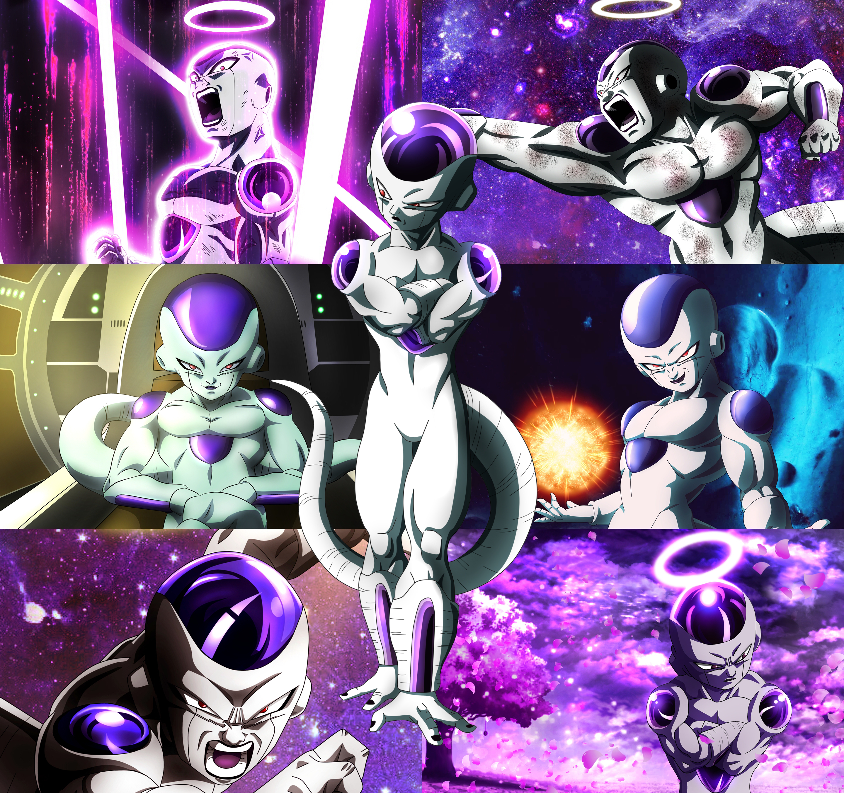 Dragon Ball Z) Freezer 'Final Form' by el-maky-z.deviantart.com on