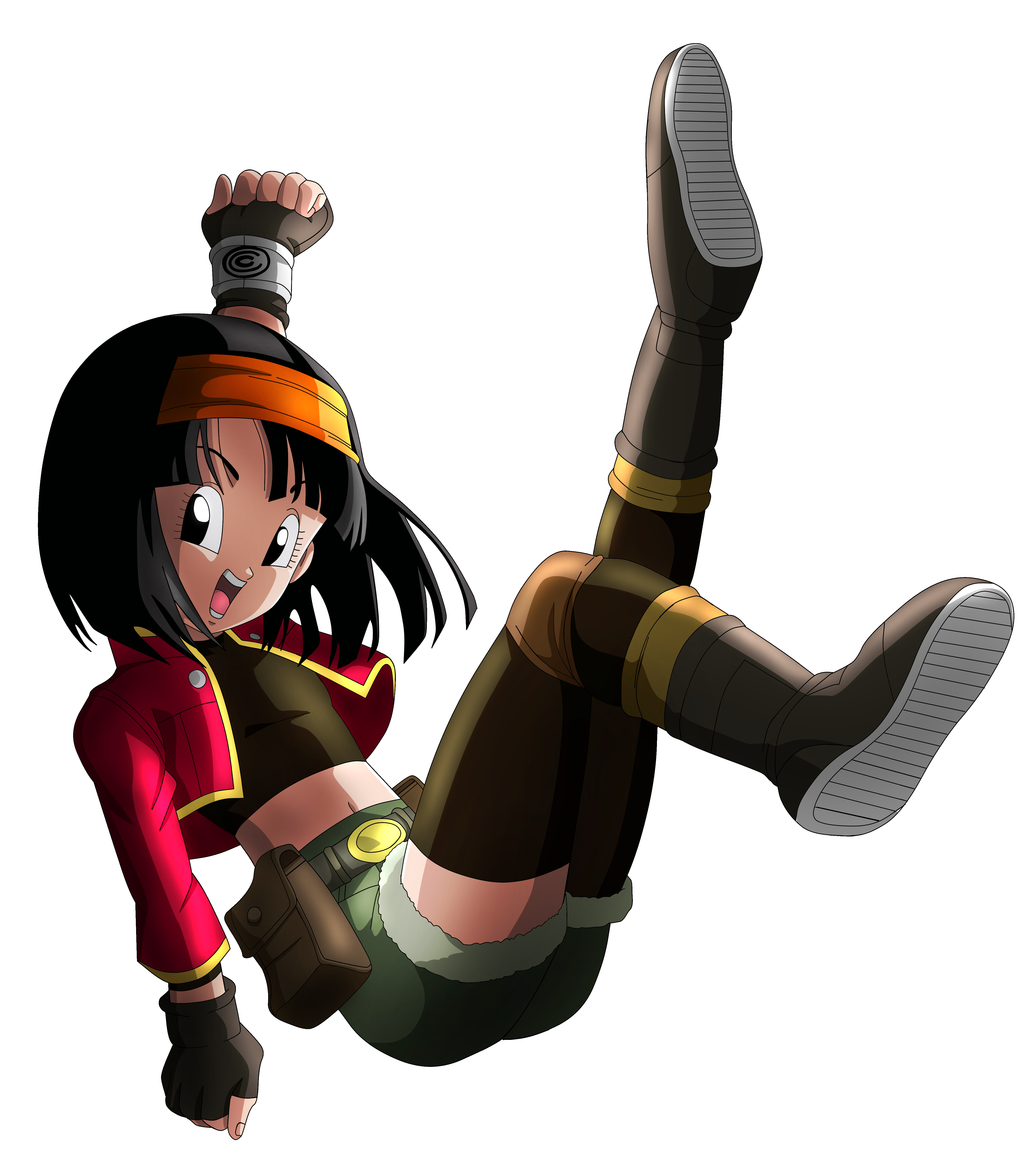 DBZ Videl V1 Render by Metamine10 on DeviantArt