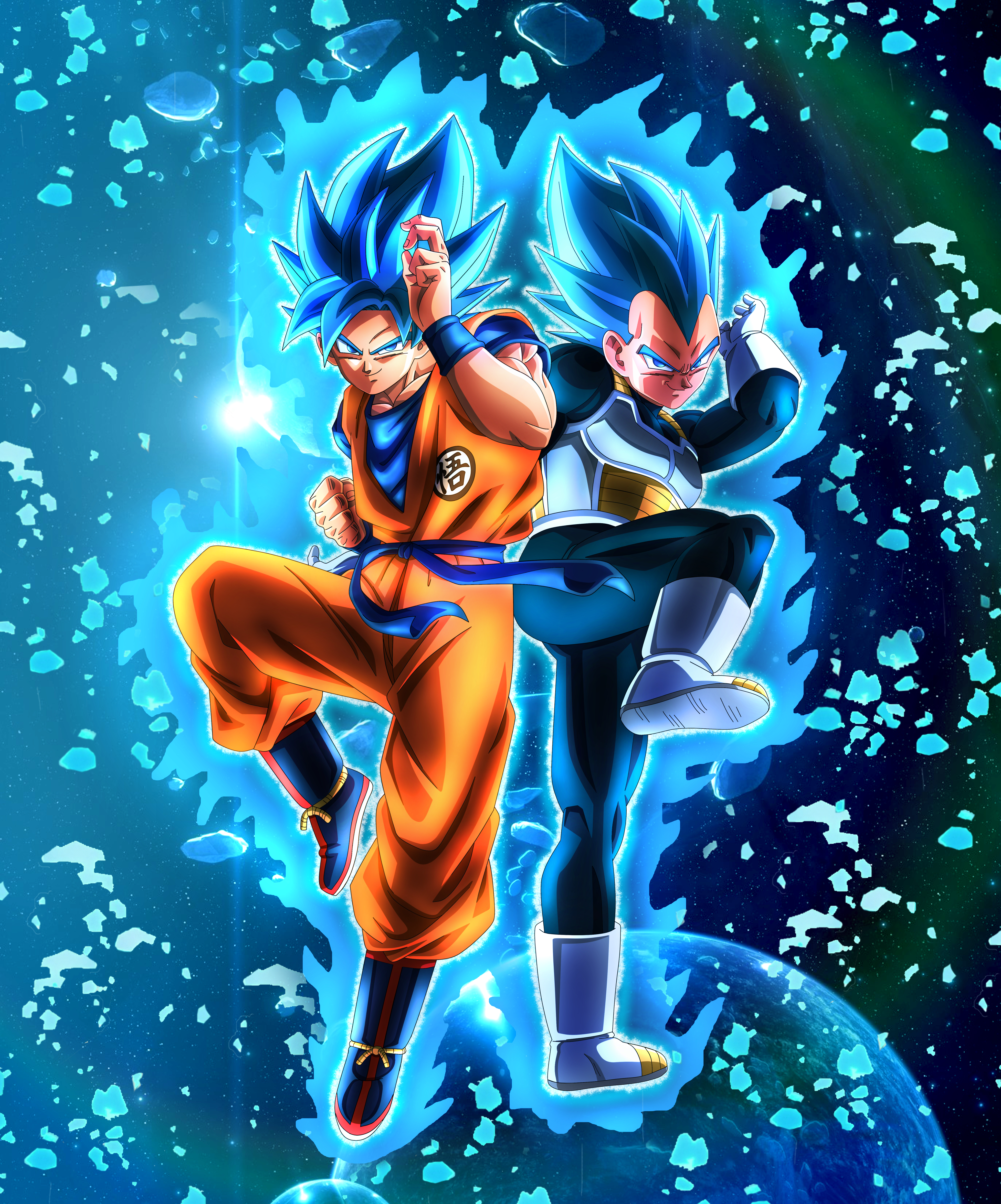 DBS Wallpaper Goku Vs Vegeta Extended Ending by davidmaxsteinbach on  DeviantArt