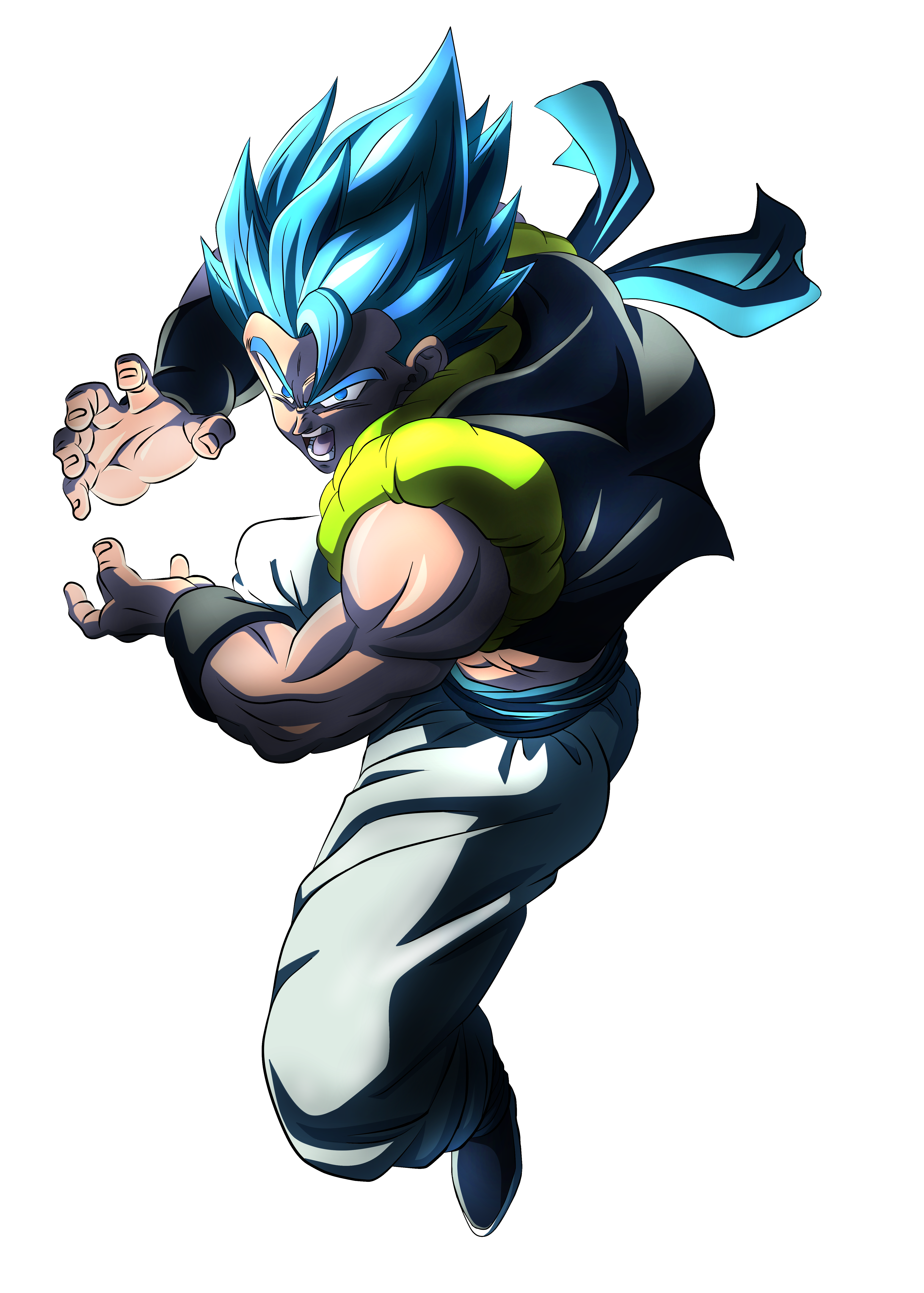 Gogeta ssj blue evolution by Unkoshin on DeviantArt