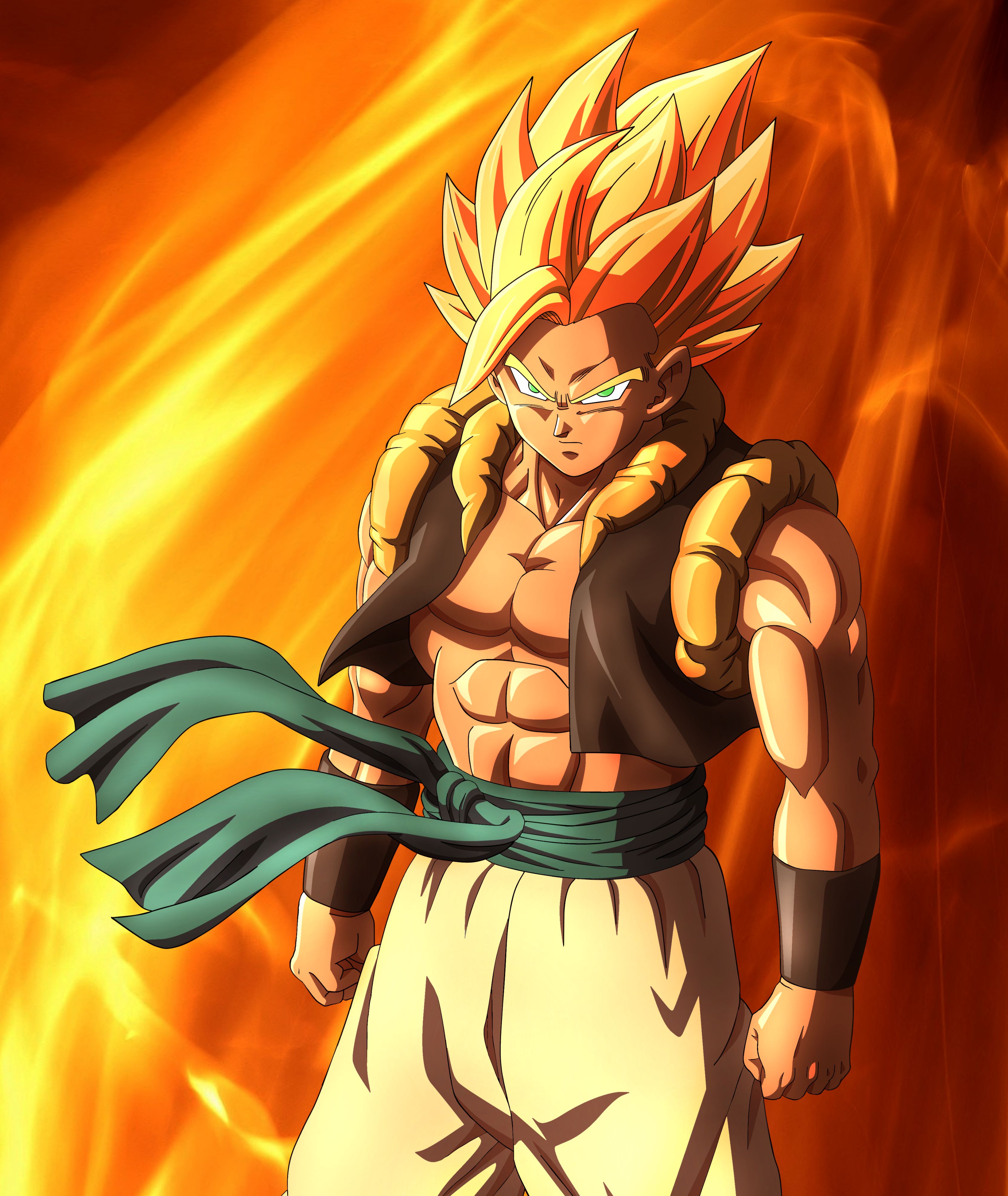 Wallpaper: GOGETA 2018 SSJ BLUE by rizkyrobiansyah on DeviantArt