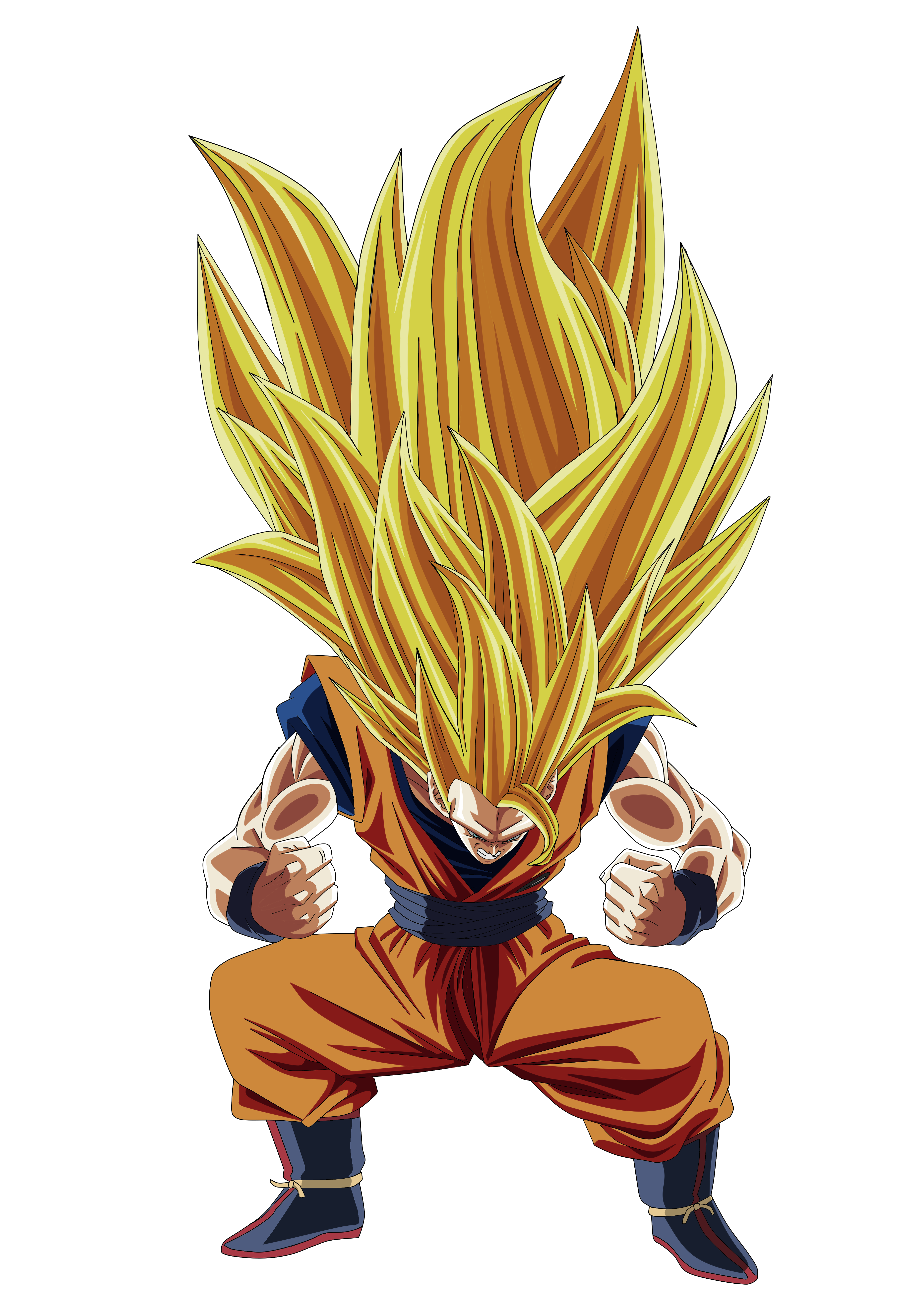 Son Goku Super Saiyajin 3 - Dragon Ball by UrielALV on DeviantArt