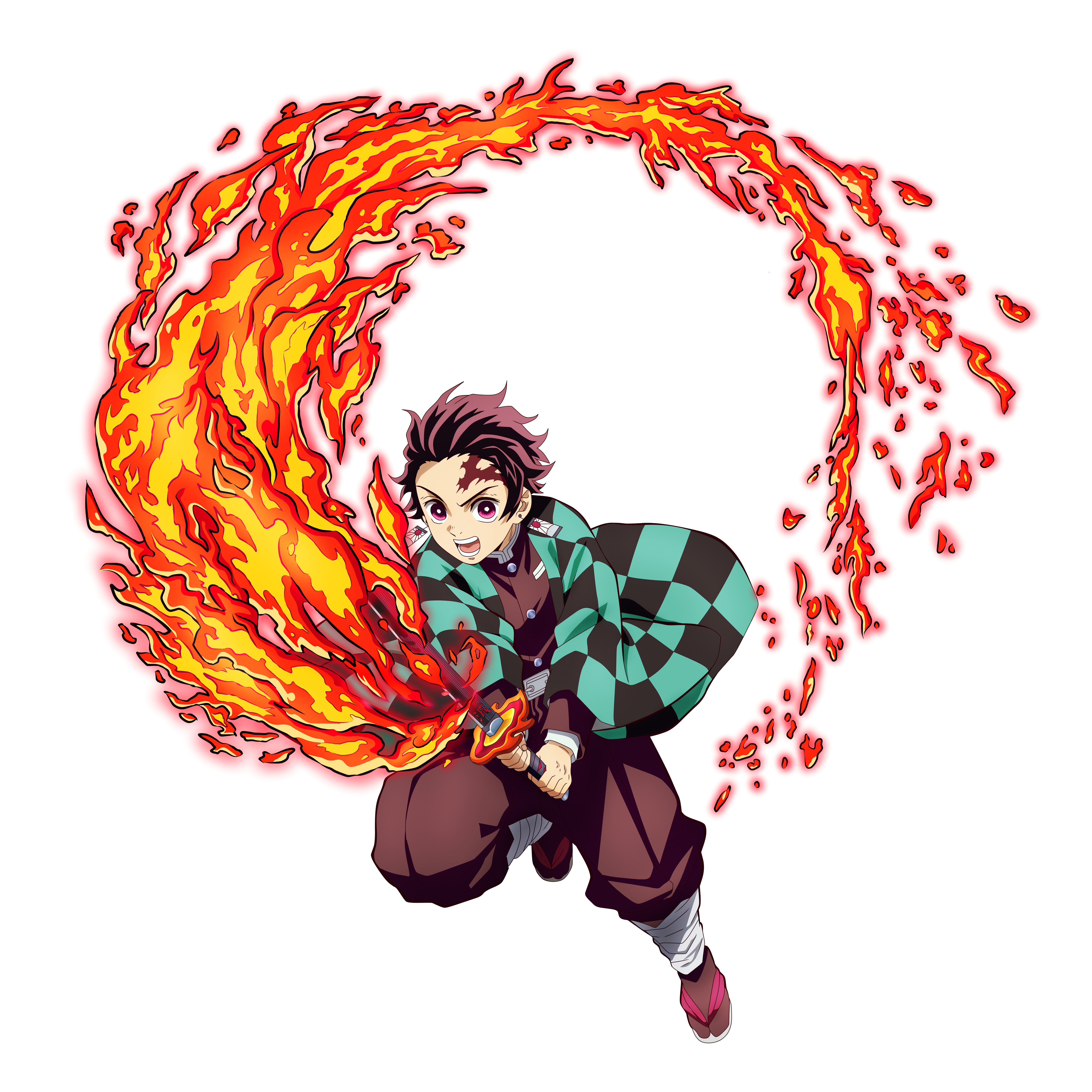 Tanjiro Kamado, Demon Slayer by IAmVianca on DeviantArt