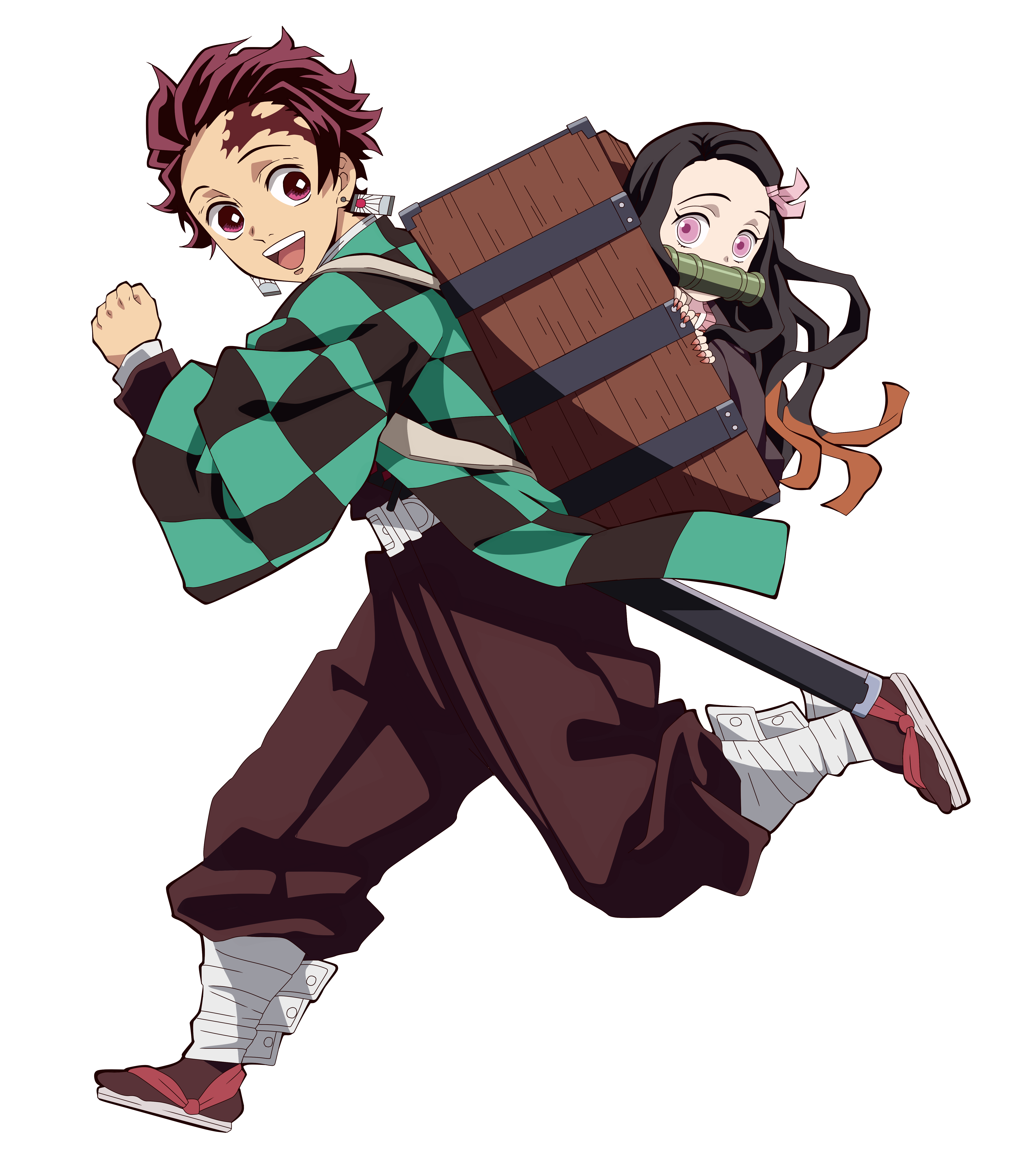 TANJIRO AND NEZUKO PNG by Animegirlpng on DeviantArt