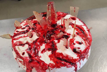 my cake it's horror/gory 