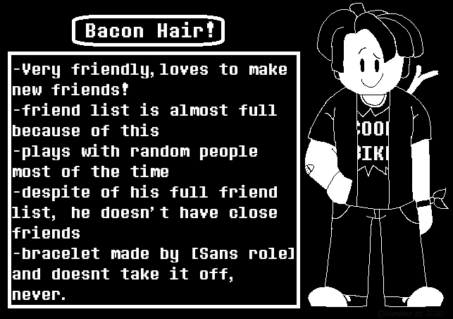 bacon hair by  on @DeviantArt