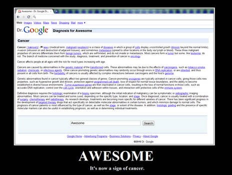 Dr. Google Diagnoses Cancer