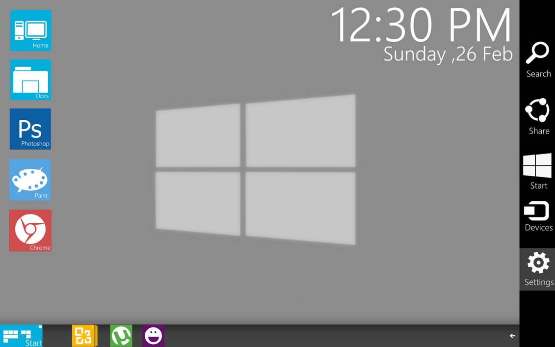 Windows 8 Desktop Concept #2 by Brebenel-Silviu on DeviantArt