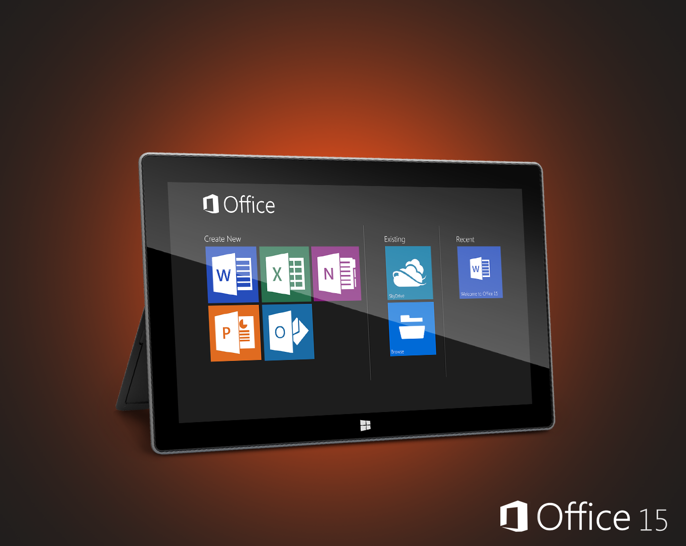 Office 15 on Surface