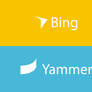 Re-imagining Bing/Yammer Logos - Concept