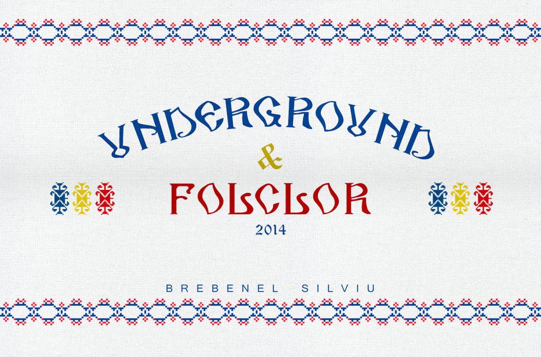 Subcarpati - Underground Folclor Artwork by Brebenel-Silviu