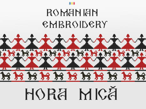 Romanian Embroidery - Hora Mica