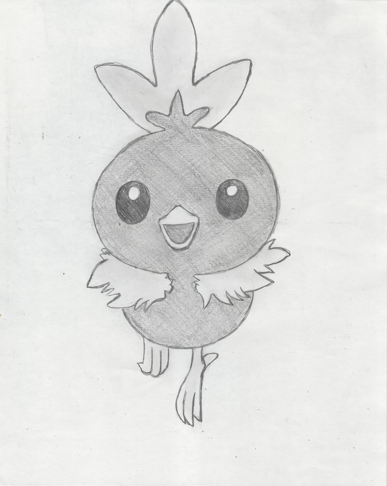 Torchic Draw Pokemon Pencil Sketch #4: Torchic by ScottSnider1981 on DeviantArt