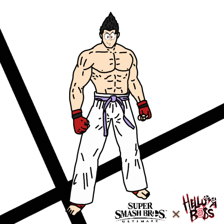 Kazuya Mishima - Smash Celebration Art by Kwisty on Newgrounds