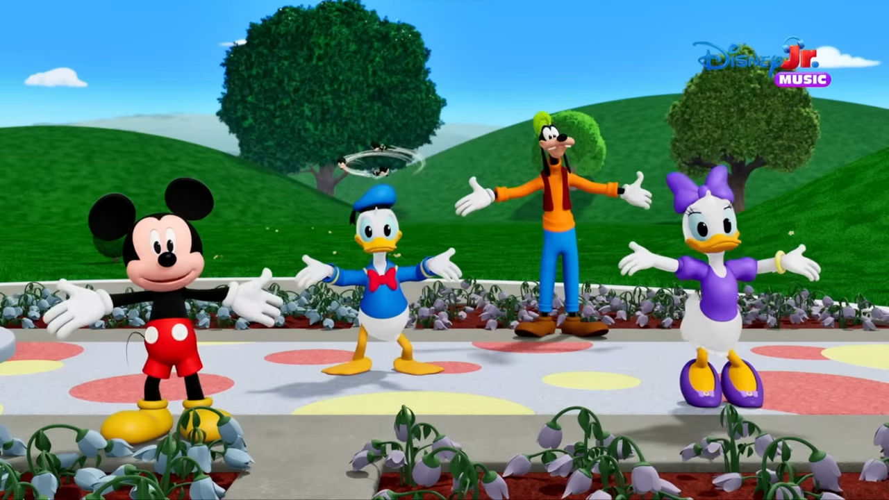 Happy Little Flowers at Mickey Mouse Clubhouse+ by Xc1120 on DeviantArt
