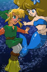 Link and the Martha Bay Mermaid