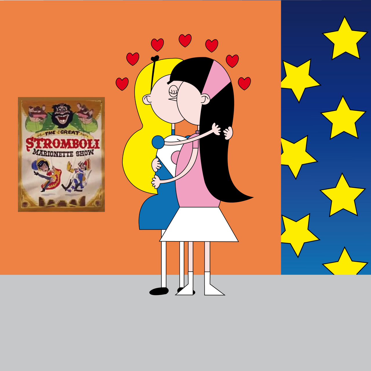 Alice And Trixie Tang Kiss by Ajehandro96 on DeviantArt