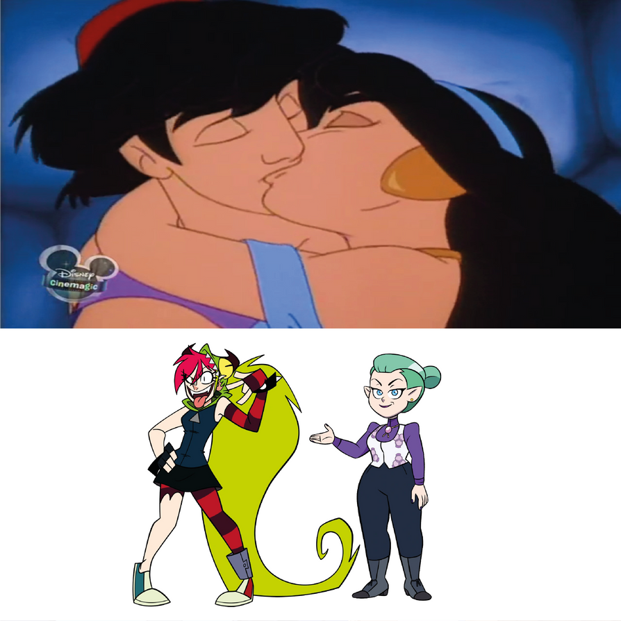 Theyselves What If Odalia Blight And Demencia Kiss Theyselves by Ajehandro96 on ...